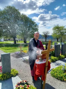 Beerdigung mit Trauerredner Zen Meister Vater Reding
