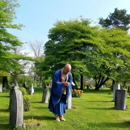 Chur Meditation with abbot Reding